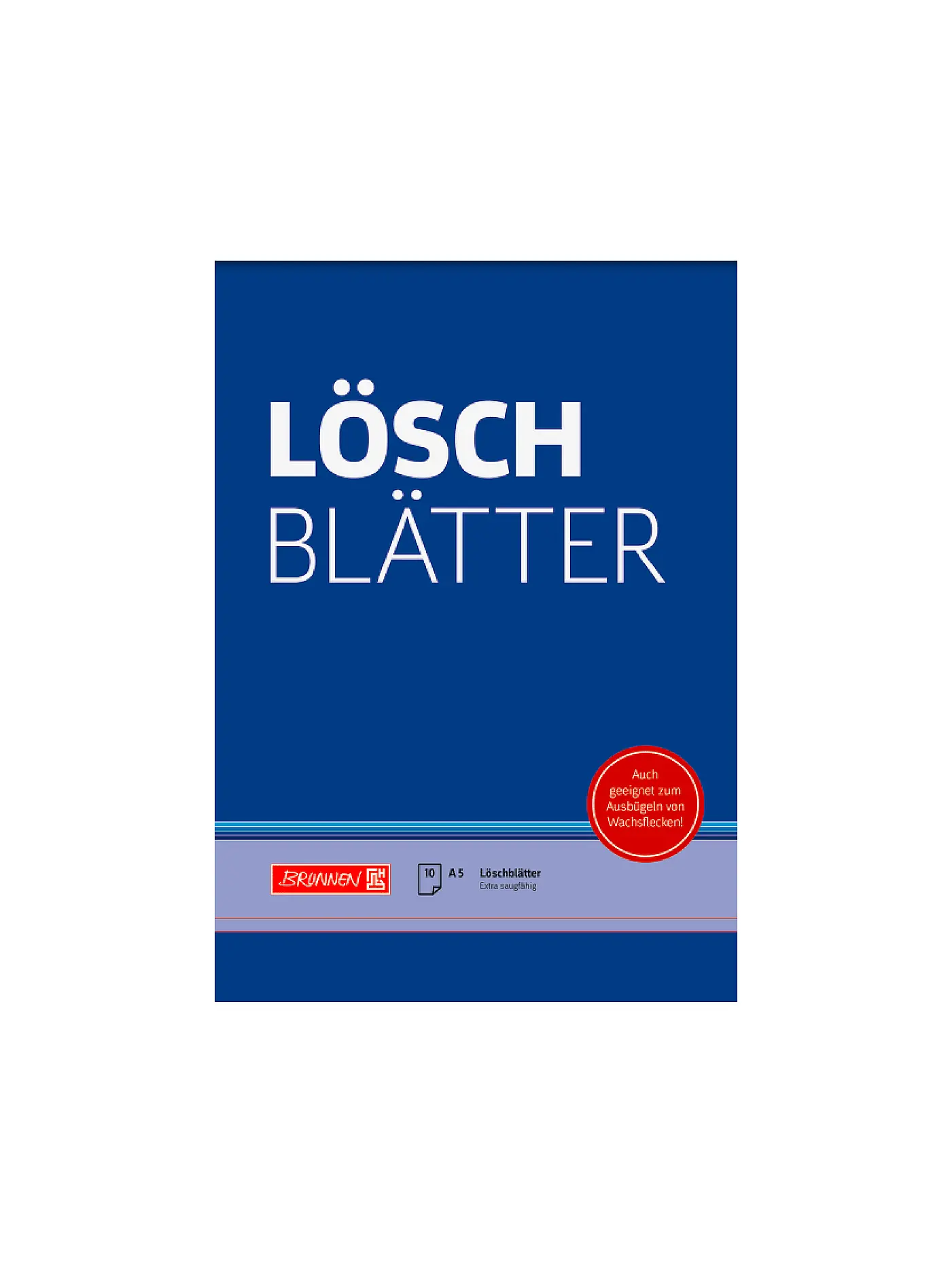 BRUNNEN VERLAG | Löschblattblock A5 10 Blatt | 